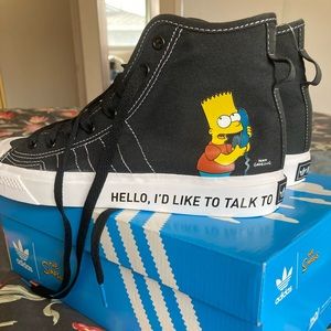 Simpsons x adidas Hightops